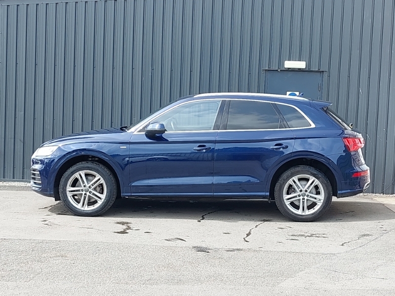 Audi Q5 40 Tdi Quattro S Line S Tronic WR69XKN Blue #4