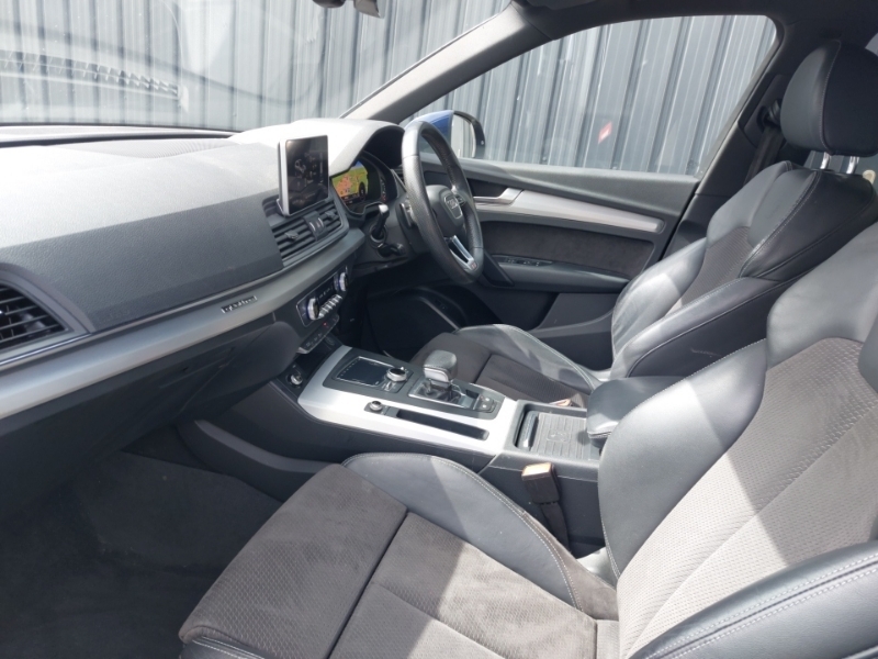 Audi Q5 40 Tdi Quattro S Line S Tronic WR69XKN Blue #5