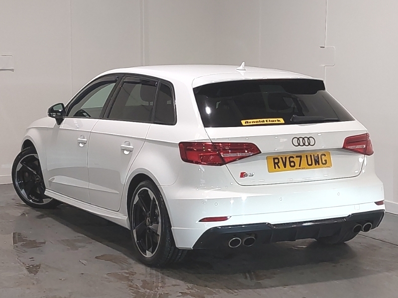 Audi S3 Tfsi Quattro Black Edition S Tronic RV67UWG White #2