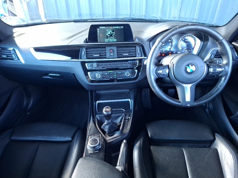 BMW 1 Series 118I 1.5 M Sport Navservotronic YR68JWL Black #3