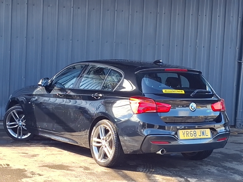 BMW 1 Series 118I 1.5 M Sport Navservotronic YR68JWL Black #2