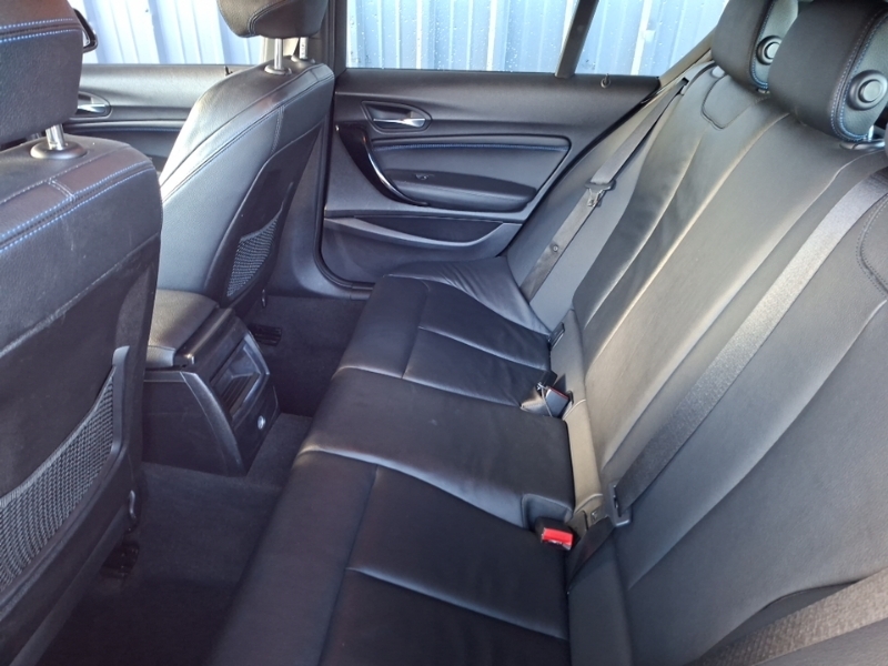 BMW 1 Series 118I 1.5 M Sport Navservotronic YR68JWL Black #6