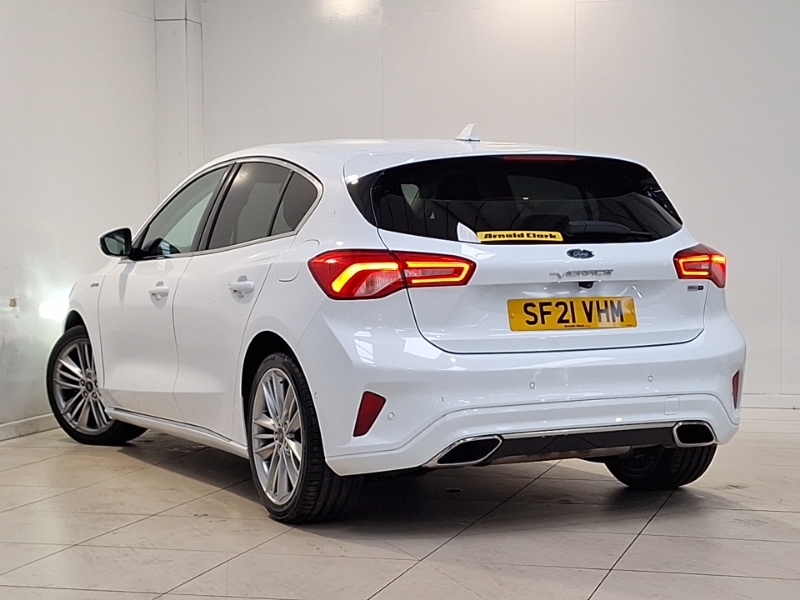 Ford Focus 1.0 Ecoboost Hybrid Mhev 125 Vignale Edition SF21VHM White #2