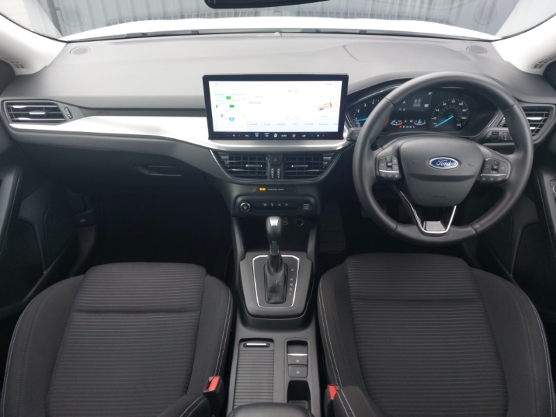 Ford Focus 1.0 Ecoboost Hybrid Mhev Titanium LM72FFO White #3