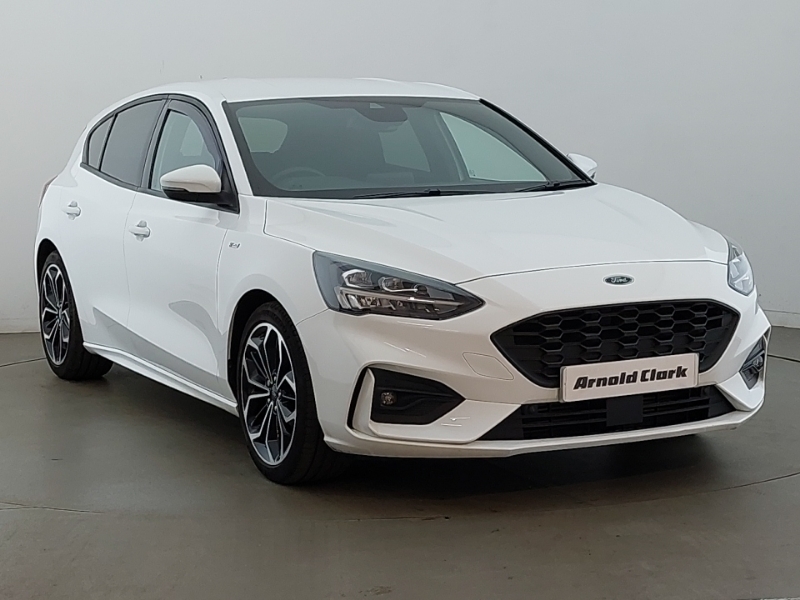 Ford Focus 1.0 Ecoboost Hybrid Mhev 125 St-line X Edition White