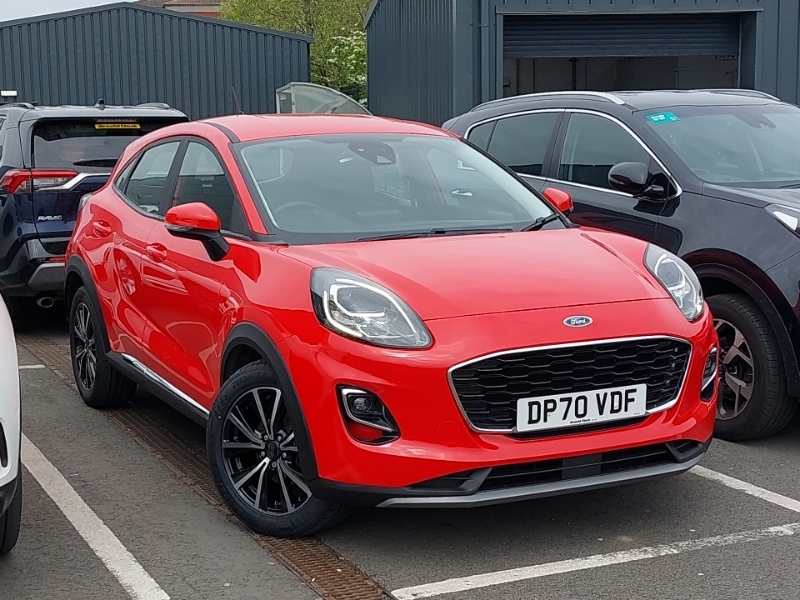 Ford Puma 1.0 Ecoboost Hybrid Mhev Titanium Red