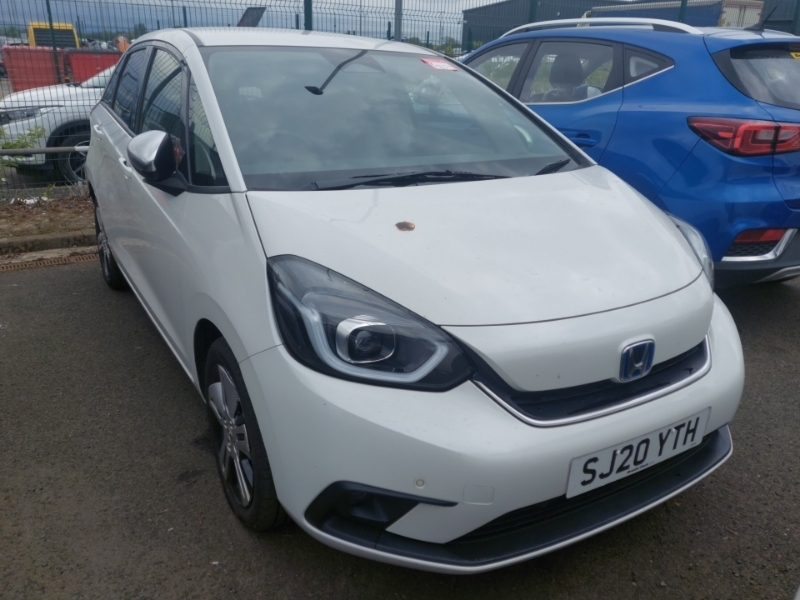Honda Jazz 1.5 I-mmd Hybrid Ex Ecvt White