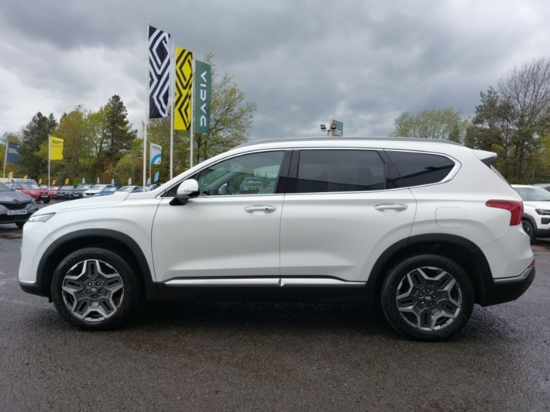Hyundai Santa Fe 1.6 Tgdi Plug-in Hybrid Ultimate 4Wd SN23LEH White #4