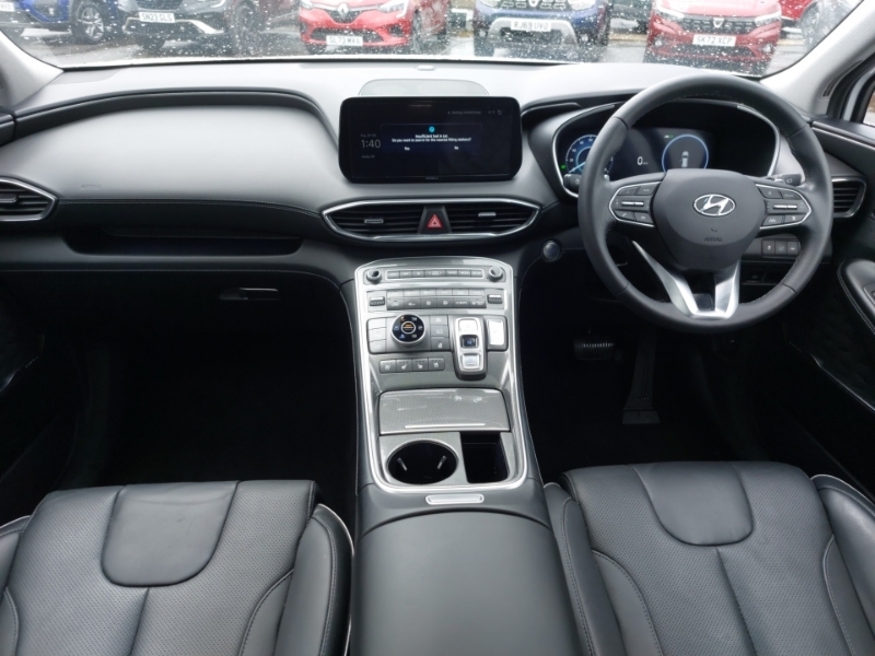 Hyundai Santa Fe 1.6 Tgdi Plug-in Hybrid Ultimate 4Wd SN23LEH White #3