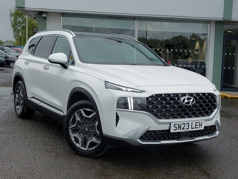 Hyundai Santa Fe 1.6 Tgdi Plug-in Hybrid Ultimate 4Wd White
