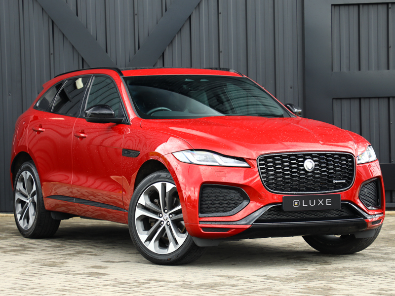 Jaguar F-Pace 2.0 D200 R-dynamic Hse Black Awd Red
