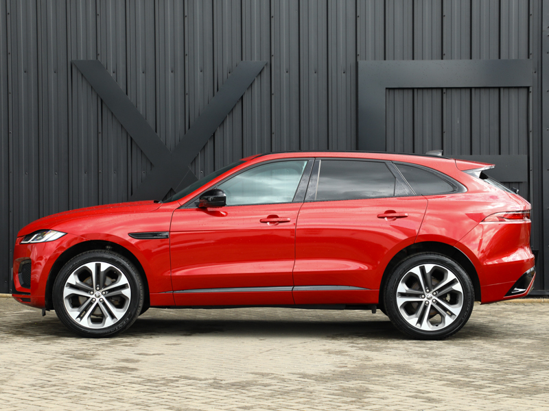 Jaguar F-Pace 2.0 D200 R-dynamic Hse Black Awd KT23SSK Red #5
