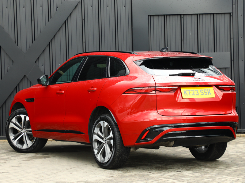 Jaguar F-Pace 2.0 D200 R-dynamic Hse Black Awd KT23SSK Red #2