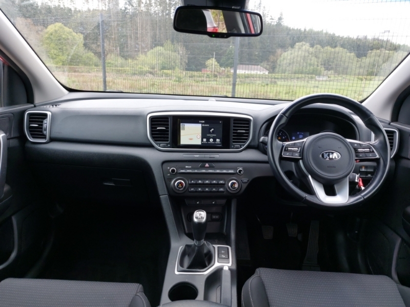 Kia Sportage 1.6 Gdi Isg 2 WR68XKC Red #3