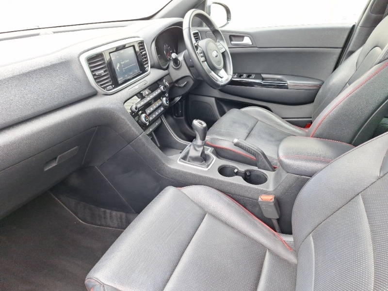 Kia Sportage 1.6 Crdi Isg Gt-line RV69YXX Grey #5