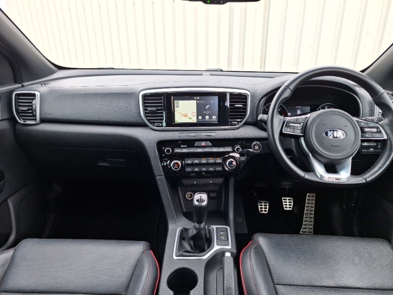Kia Sportage 1.6 Crdi Isg Gt-line RV69YXX Grey #3