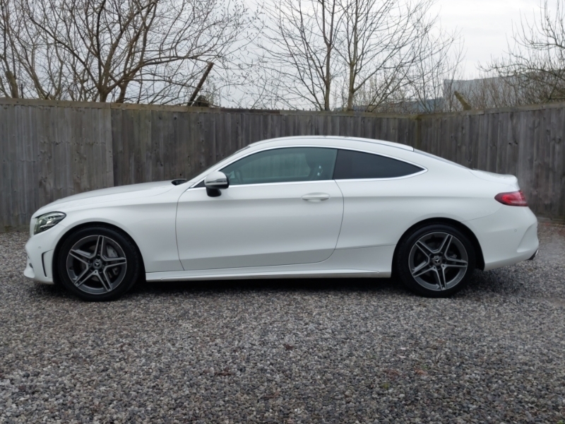 Mercedes-Benz C Class C200 Amg Line 9G-tronic BK69WWD White #4