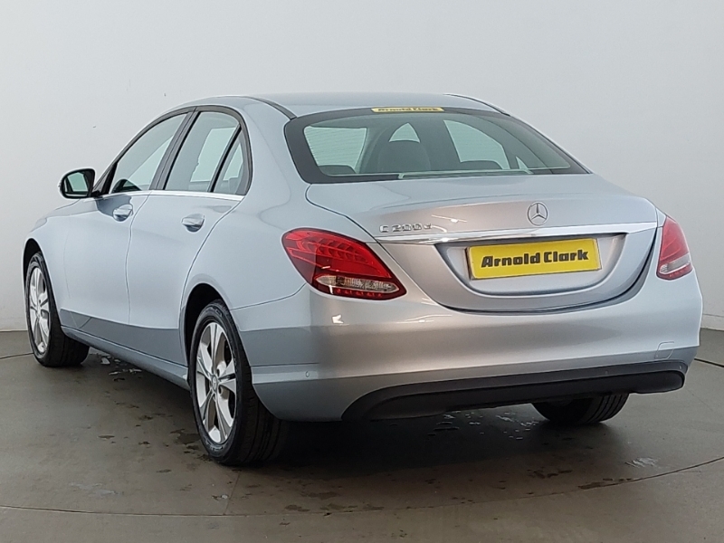 Mercedes-Benz C Class C200d Se Executive Silver #2