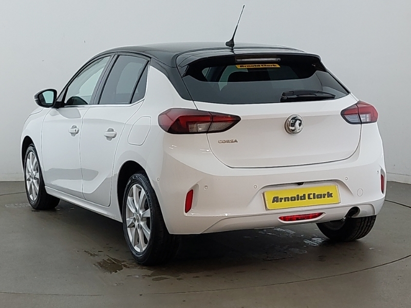Vauxhall Corsa 1.2 Turbo Elite Nav SL70JBY White #2