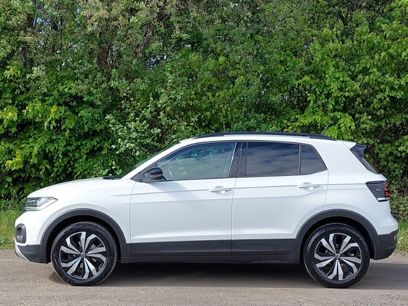 Volkswagen T-Cross 1.0 Tsi 110 Black Edition Dsg YB73NMA White #4