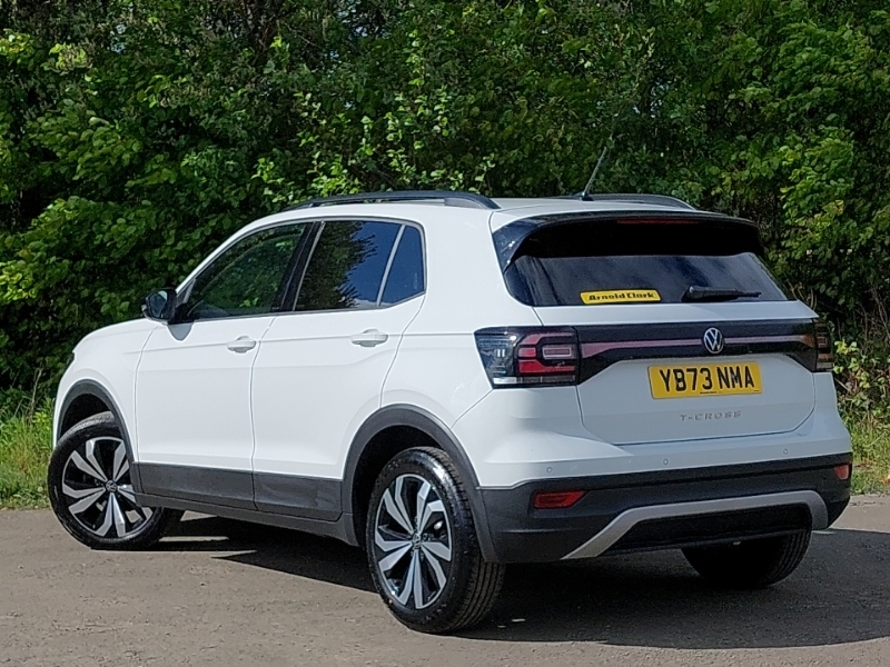 Volkswagen T-Cross 1.0 Tsi 110 Black Edition Dsg YB73NMA White #2
