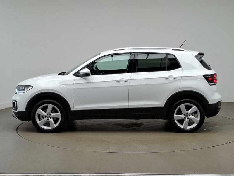 Volkswagen T-Cross 1.0 Tsi 110 Sel Dsg White #4
