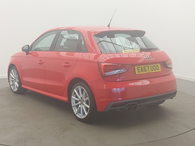 Audi A1 1.4 Tfsi 150 S Line EA67UOO Red #2