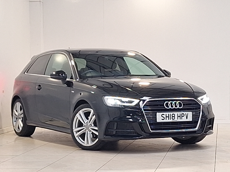 Audi A3 1.5 Tfsi S Line S Tronic Black