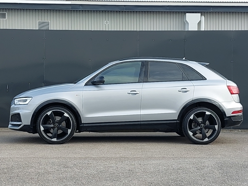 Audi Q3 2.0 Tdi Quattro Black Edition BK68KBZ Silver #4