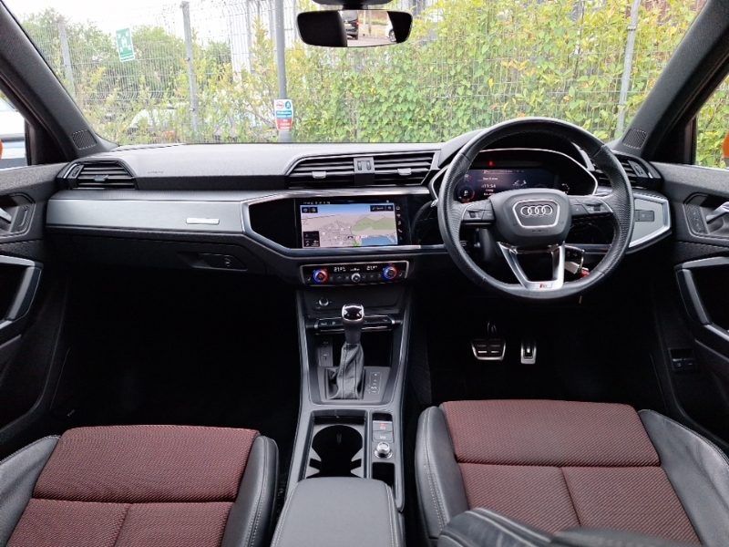 Audi Q3 45 Tfsi E S Line S Tronic Tech Pro KY23PHN Orange #3
