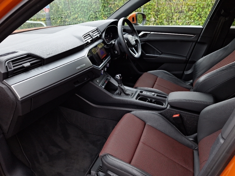 Audi Q3 45 Tfsi E S Line S Tronic Tech Pro KY23PHN Orange #5