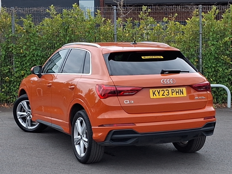 Audi Q3 45 Tfsi E S Line S Tronic Tech Pro KY23PHN Orange #2