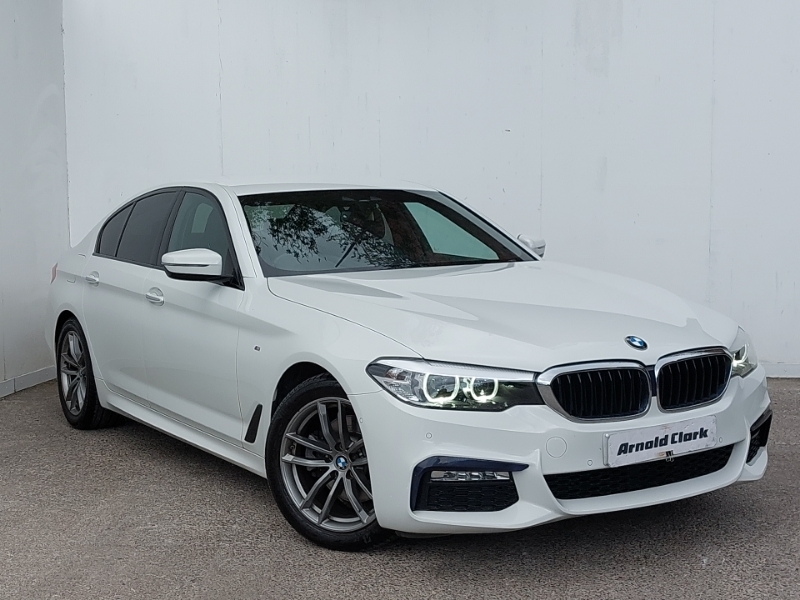 BMW 5 Series 520I M Sport White
