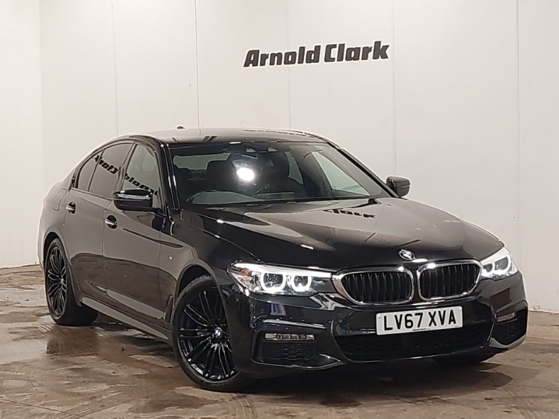 BMW 5 Series 520D Xdrive M Sport Black