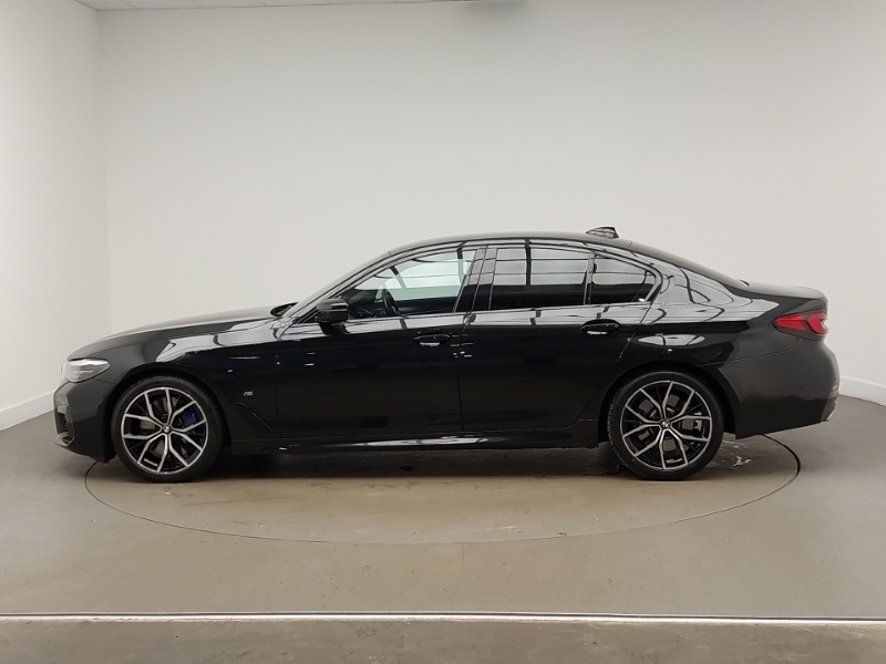 BMW 5 Series 530D Xdrive Mht M Sport SW22CFZ Black #4