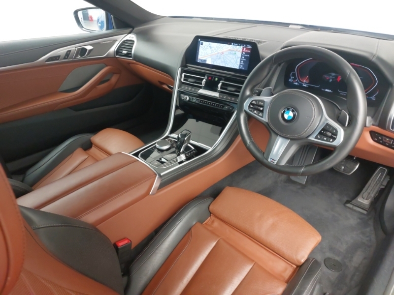 BMW 8 Series 840D Xdrive VF19ODE Blue #4