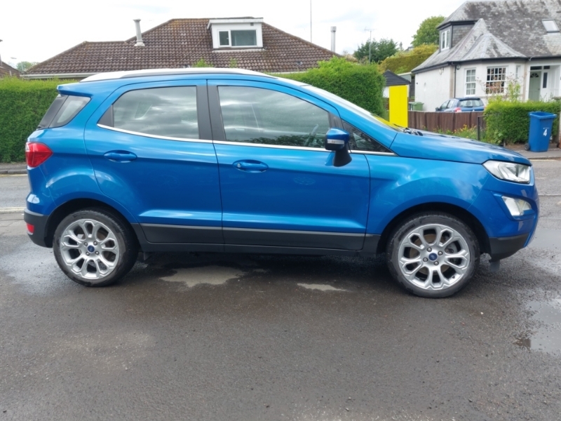 Ford Ecosport 1.0 Ecoboost 125 Titanium GX20KZO Blue #4