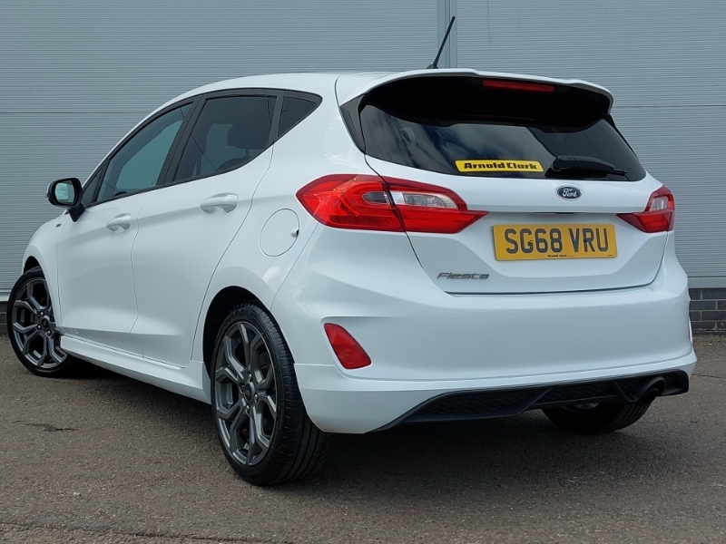 Ford Fiesta 1.0 Ecoboost St-line X SG68VRU White #2