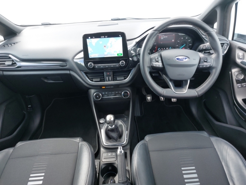 Ford Fiesta 1.0 Ecoboost St-line X SG68VRU White #3