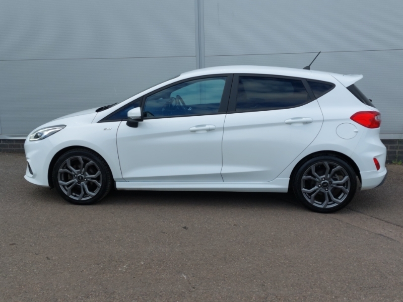 Ford Fiesta 1.0 Ecoboost St-line X SG68VRU White #4