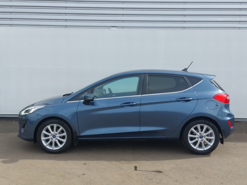 Ford Fiesta 1.0 Ecoboost 125 Titanium X SH19KZK Blue #4