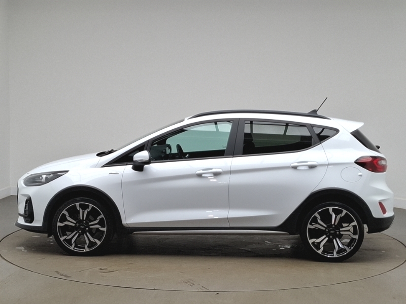 Ford Fiesta 1.0 Ecoboost Hybrid Mhev 125 Active X Edition EJ72WDN White #4
