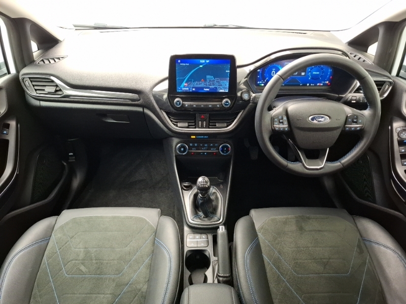 Ford Fiesta 1.0 Ecoboost Hybrid Mhev 125 Active X Edition EJ72WDN White #3