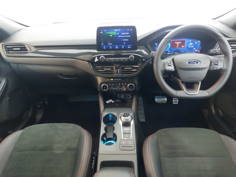 Ford Kuga 2.5 Fhev Black Package Edition Cvt GL73FYE White #3