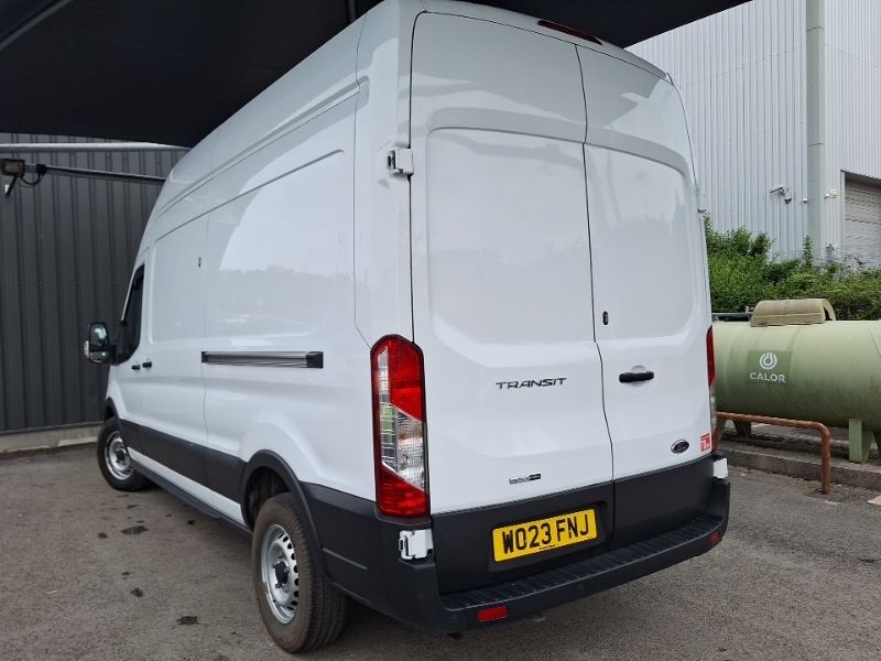 Ford Transit Custom 2.0 Ecoblue Hybrid 130Ps H3 Leader Van WO23FNJ White #2