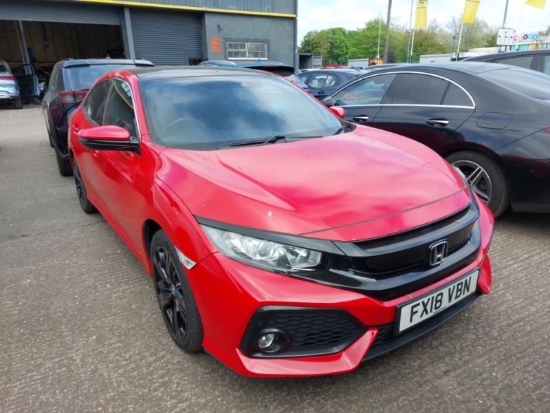 Honda Civic 1.0 Vtec Turbo Ex FX18VBN Red