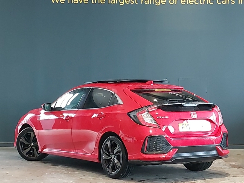 Honda Civic 1.0 Vtec Turbo Ex FX18VBN Red #2