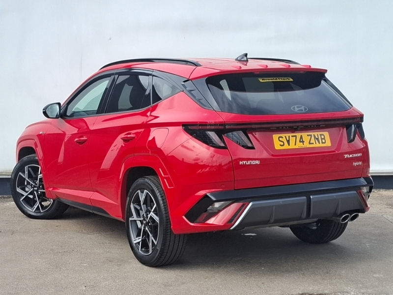 Hyundai Tucson 1.6T Hybrid N Line SV74ZNB Red #2