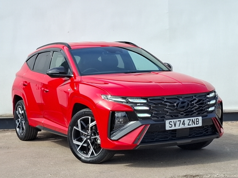 Hyundai Tucson 1.6T Hybrid N Line Red