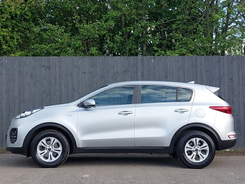 Kia Sportage 1.7 Crdi Isg 1 RE67WDC Silver #4